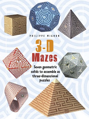 Book cover for 3-D Mazes