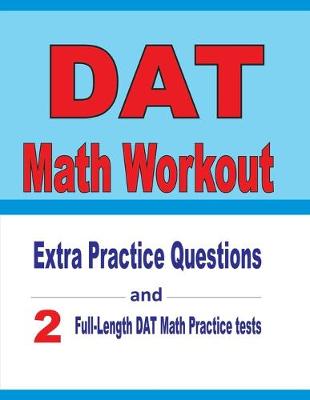 Book cover for DAT Math Workout