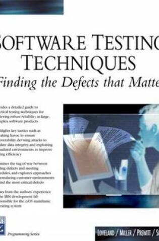 Cover of Software Testing Techniques