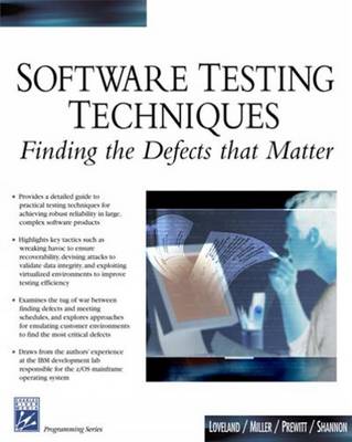 Book cover for Software Testing Techniques