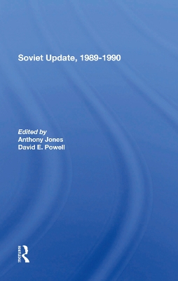 Book cover for Soviet Update, 19891990