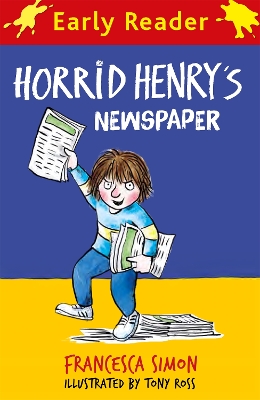 Book cover for Horrid Henry's Newspaper