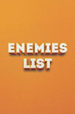 Book cover for Enemies List