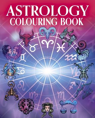 Book cover for Astrology Colouring Book