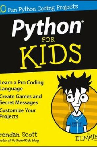 Cover of Python For Kids For Dummies