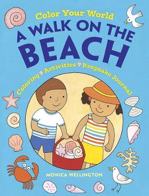 Book cover for Color Your World: a Walk on the Beach