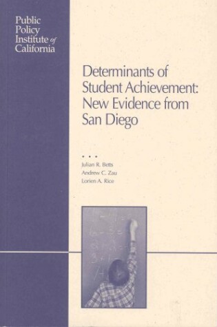 Cover of Determinants of Student Achievement