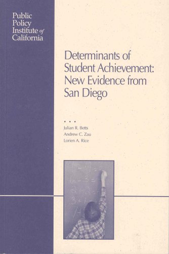 Book cover for Determinants of Student Achievement