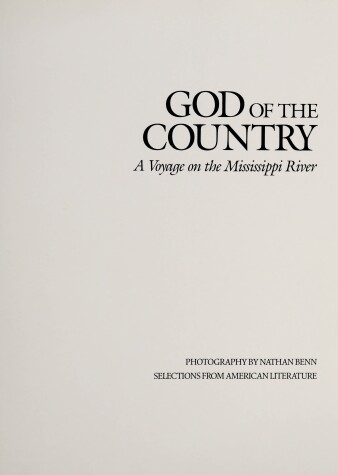 Book cover for God of the Country