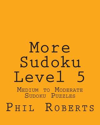 Book cover for More Sudoku Level 5