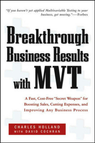 Cover of Breakthrough Business Results With MVT