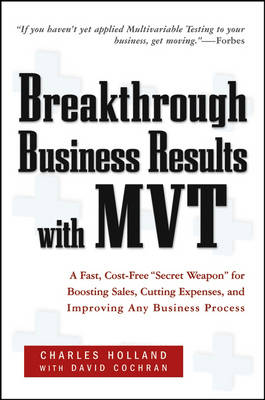 Book cover for Breakthrough Business Results With MVT