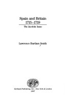 Book cover for Spain & Britain 1715-19