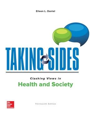 Book cover for Taking Sides: Clashing Views in Health and Society