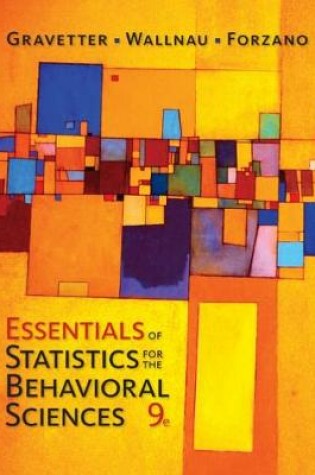 Cover of Essentials of Statistics for The Behavioral Sciences