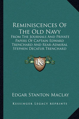 Book cover for Reminiscences of the Old Navy Reminiscences of the Old Navy