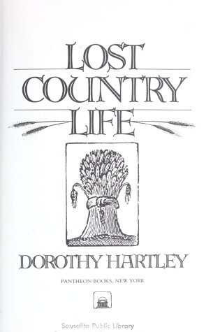 Cover of Lost Country Life