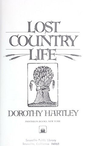 Book cover for Lost Country Life