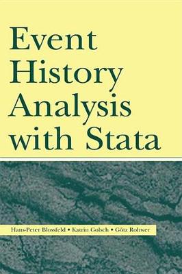 Cover of Event History Analysis With Stata