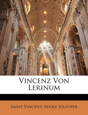 Book cover for Vincenz Von Lerinum