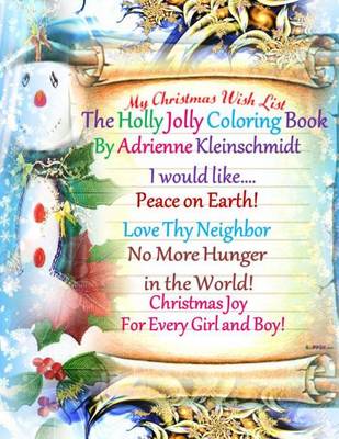 Book cover for A Holly Jolly Coloring Book!