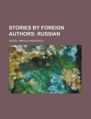 Book cover for Stories by Foreign Authors; Russian