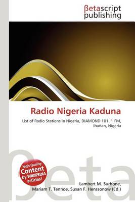 Cover of Radio Nigeria Kaduna