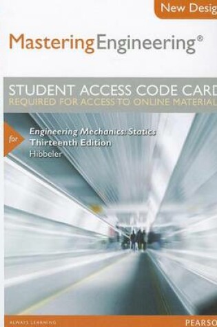 Cover of Modified Mastering Engineering without Pearson eText -- Access Card -- for Engineering Mechanics