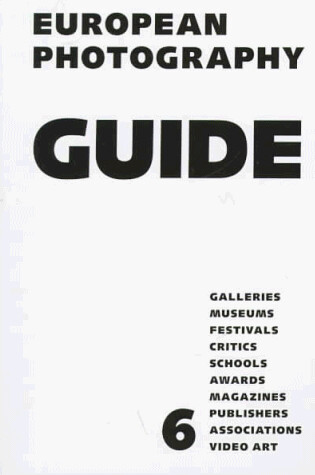 Cover of European Photography Guide