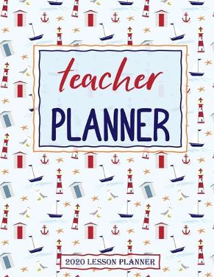Book cover for teacher PLANNER 2020 LESSON PLANNER