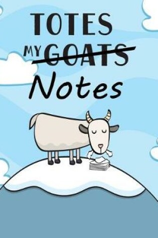 Cover of Totes My (Goats) Notes Sketchbook