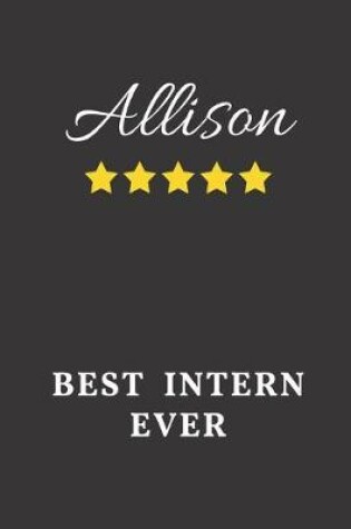 Cover of Allison Best Intern Ever