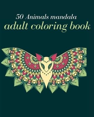 Book cover for adult coloring book