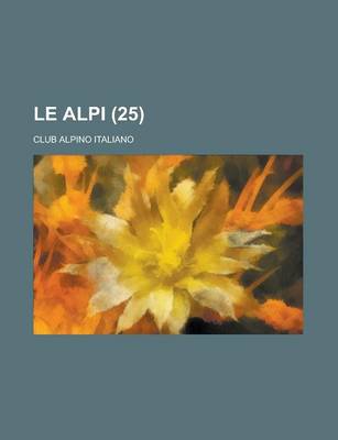 Book cover for Le Alpi (25 )