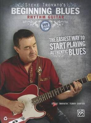 Book cover for Steve Trovato's Beginning Blues Rhythm Guitar