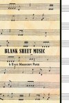 Book cover for Blank Sheet Music