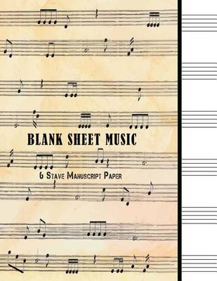 Book cover for Blank Sheet Music