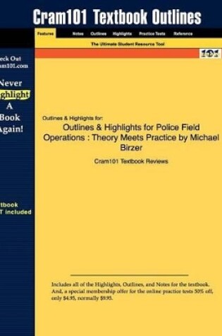 Cover of Studyguide for Police Field Operations