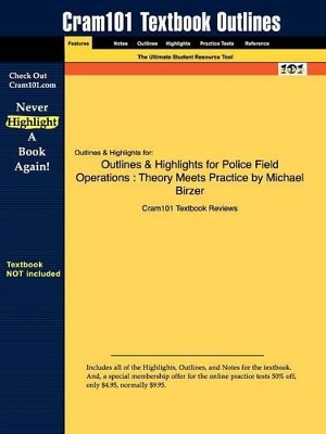 Book cover for Studyguide for Police Field Operations