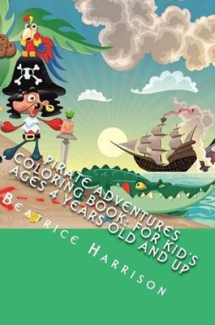 Cover of Pirate Adventures Coloring Book