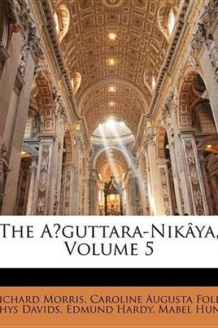 Cover of The Aguttara-Nik[ya, Volume 5