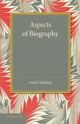 Book cover for Aspects of Biography