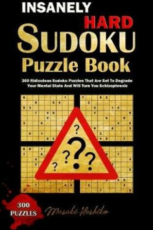 Cover of Insanely Hard Sudoku Puzzle Book