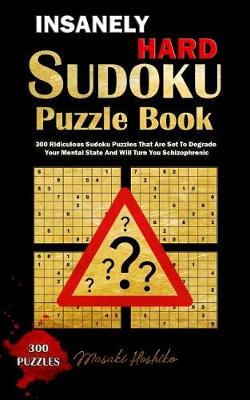 Book cover for Insanely Hard Sudoku Puzzle Book