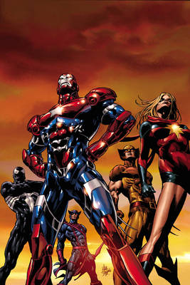 Book cover for Dark Avengers