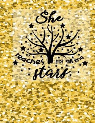 Book cover for She reaches for All the Stars