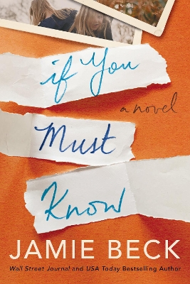 If You Must Know by Jamie Beck