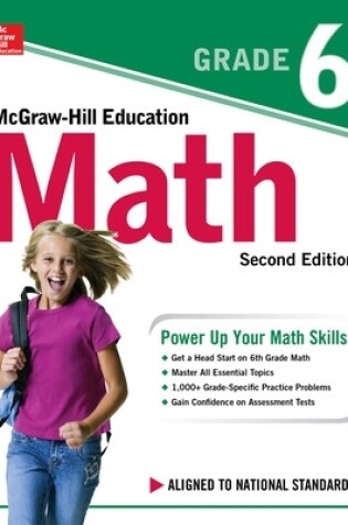 Cover of McGraw-Hill Education Math Grade 6, Second Edition