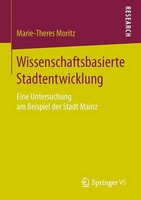 Book cover for Wissenschaftsbasierte Stadtentwicklung