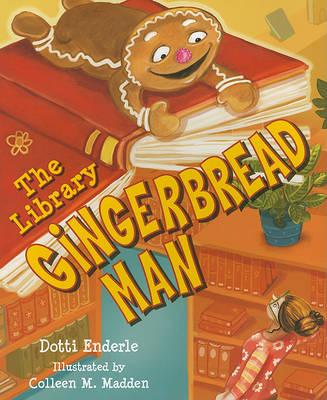 Book cover for The Library Gingerbread Man